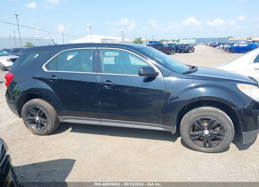 2013 CHEVROLET EQUINOX LS VIN: 2GNALBEK8D6133739