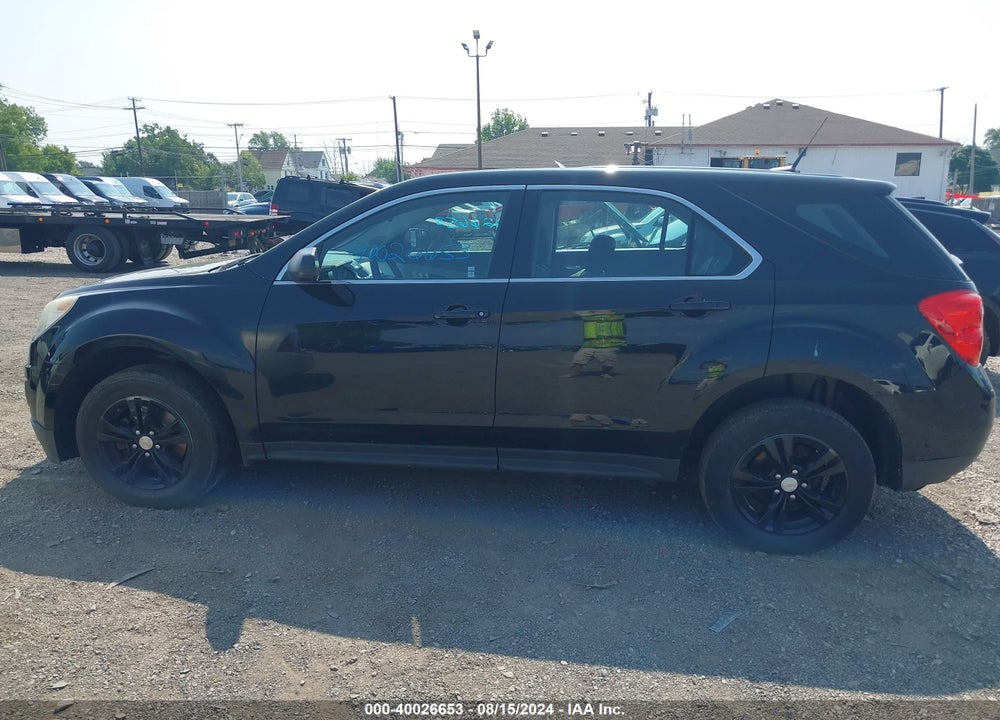 2013 CHEVROLET EQUINOX LS VIN: 2GNALBEK8D6133739
