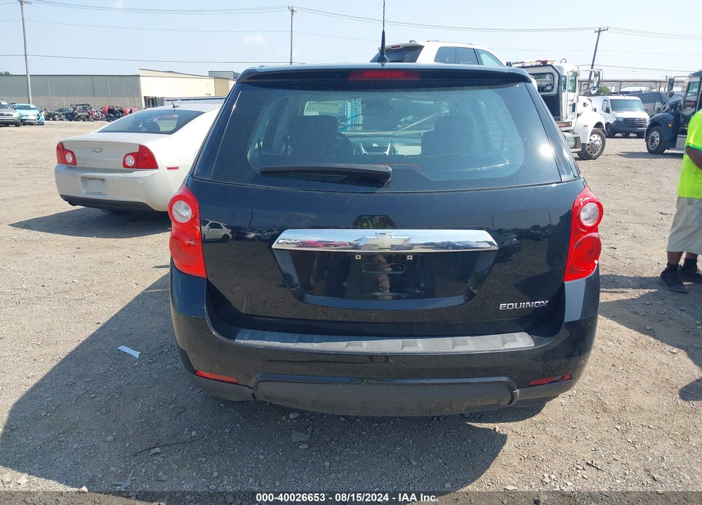 2013 CHEVROLET EQUINOX LS VIN: 2GNALBEK8D6133739