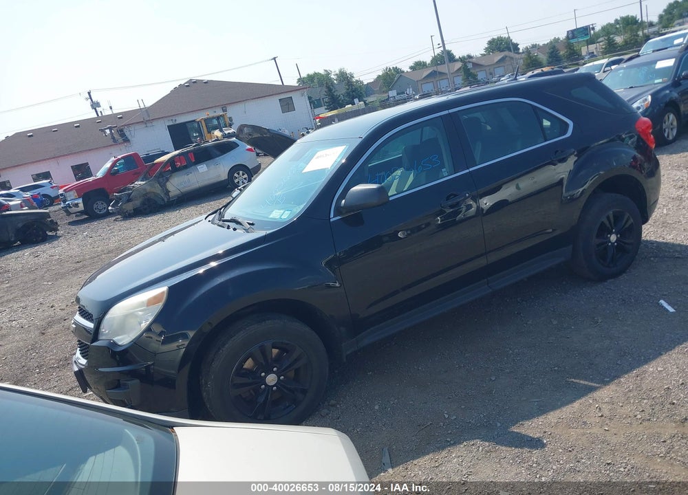 2013 CHEVROLET EQUINOX LS VIN: 2GNALBEK8D6133739