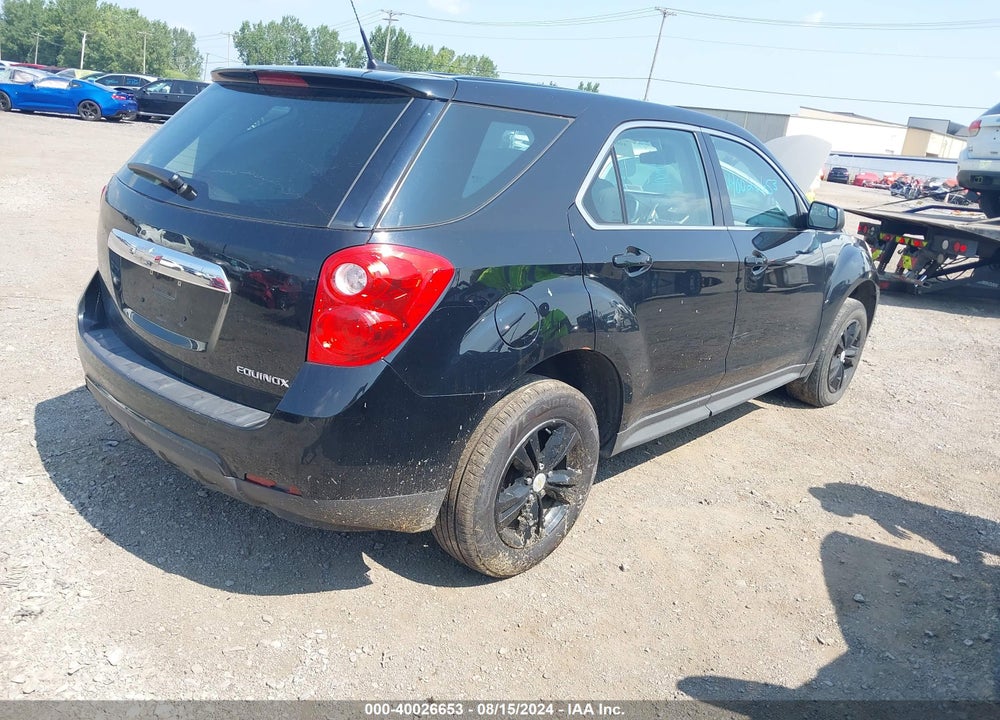 2013 CHEVROLET EQUINOX LS VIN: 2GNALBEK8D6133739