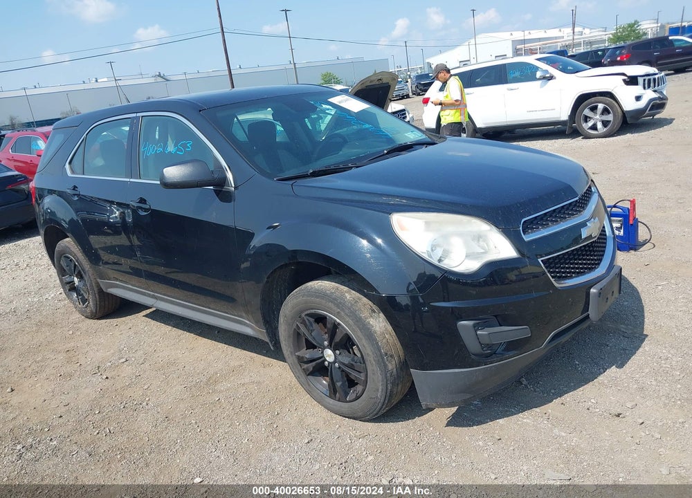 2013 CHEVROLET EQUINOX LS VIN: 2GNALBEK8D6133739