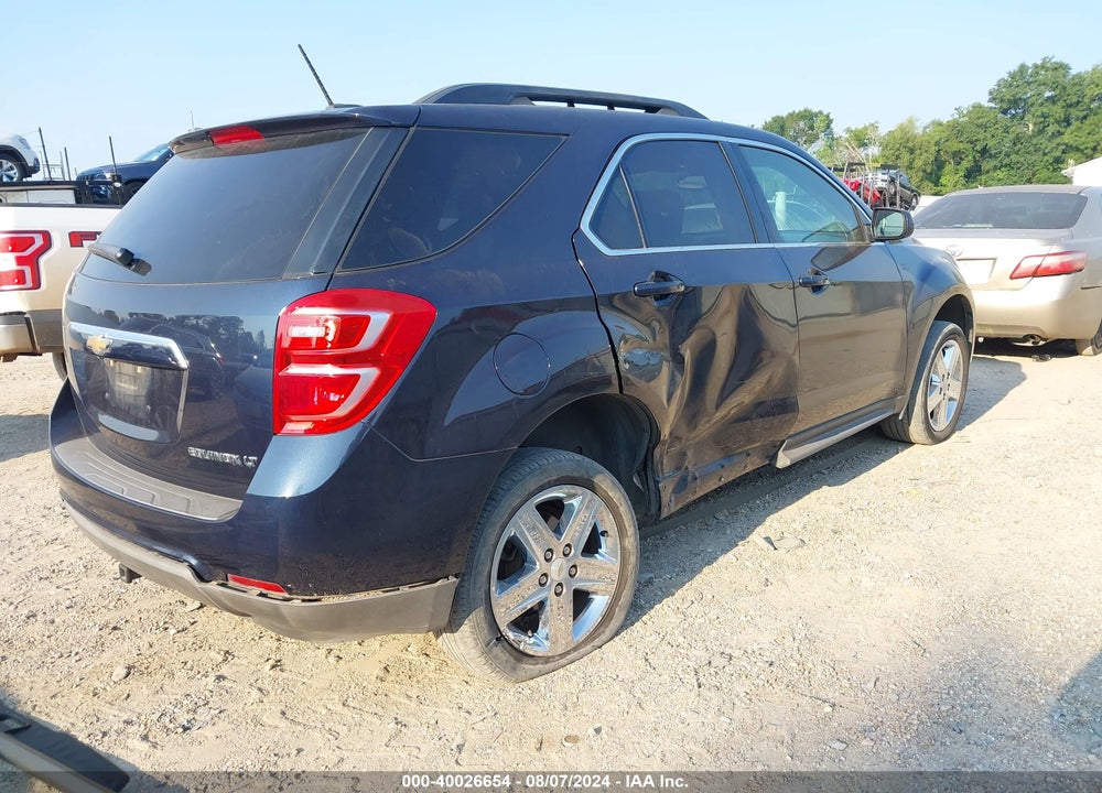 2016 CHEVROLET EQUINOX LT VIN: 2GNALCEKOG1112312