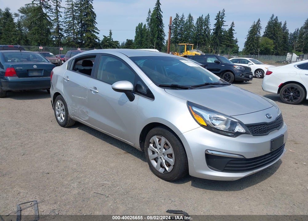 2016 KIA RIO LX VIN: KNADM4A34G6561103