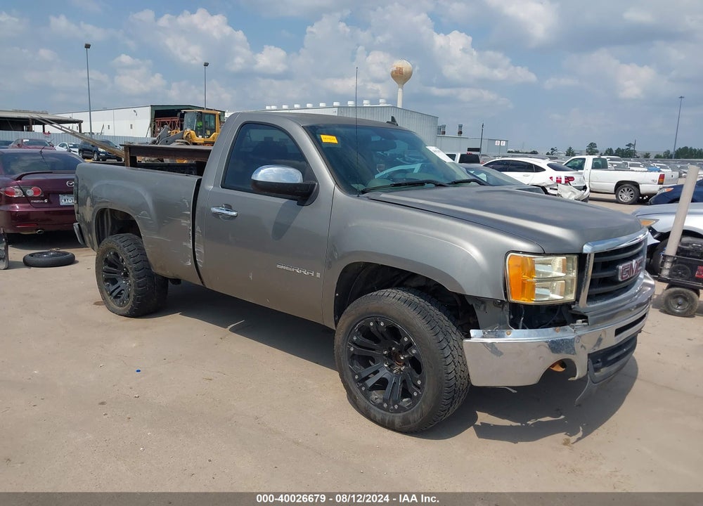 2009 GMC SIERRA 1500 WORK TRUCK VIN: 1GTEC14CX9Z102325