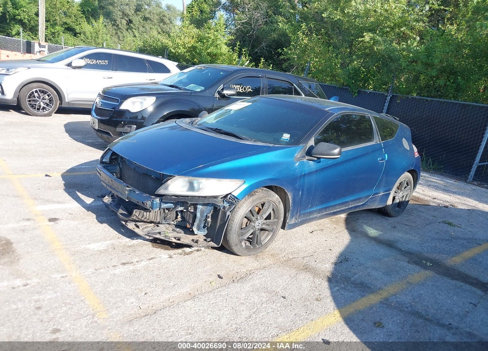 2012 HONDA CR-Z VIN: JHMZF1C44CS004022