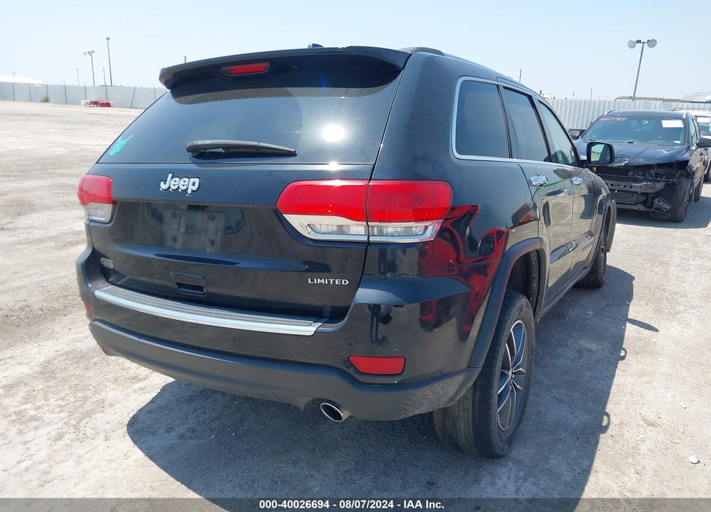 2018 JEEP GRAND CHEROKEE LIMITED 4X2 VIN: 1C4RJEBG8JC361858
