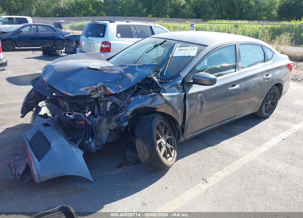 2018 NISSAN SENTRA S VIN: 3N1AB7AP4JY294080