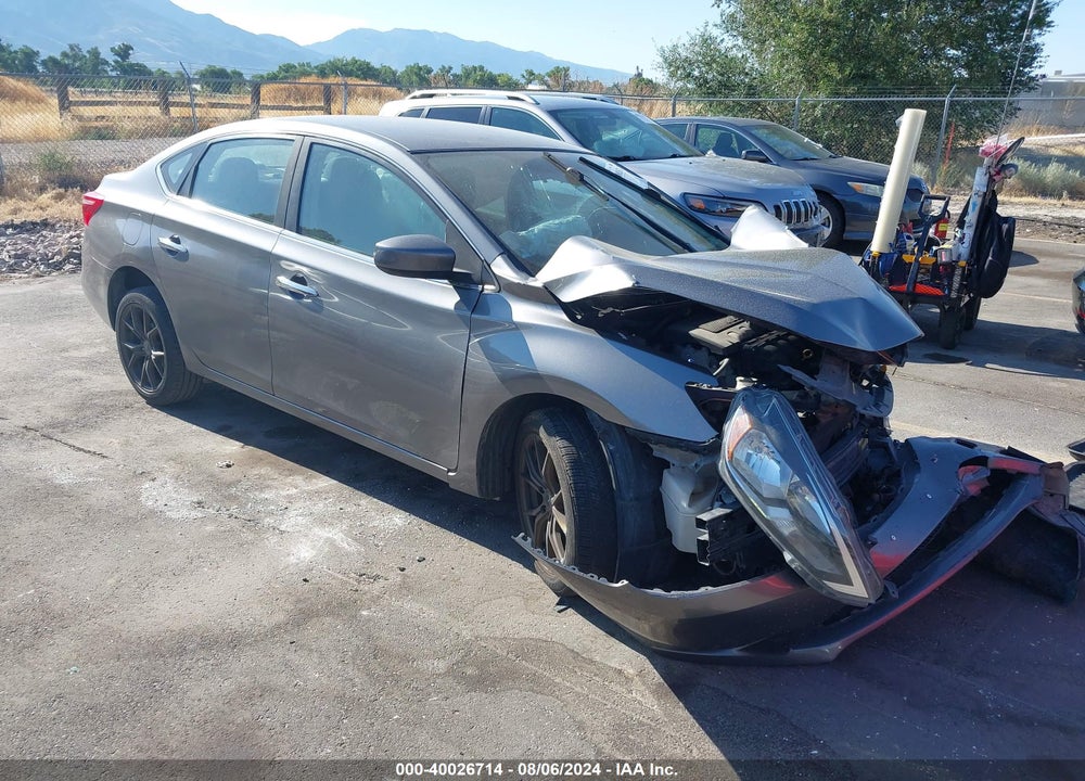 2018 NISSAN SENTRA S VIN: 3N1AB7AP4JY294080