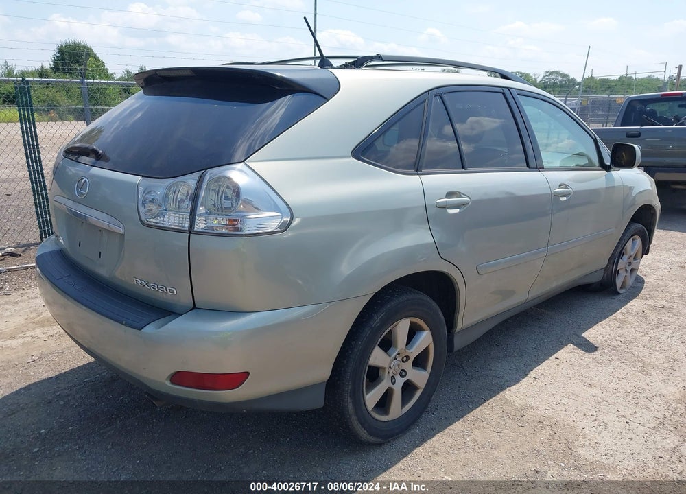 2006 LEXUS RX 330 VIN: 2T2HA31U86C106063