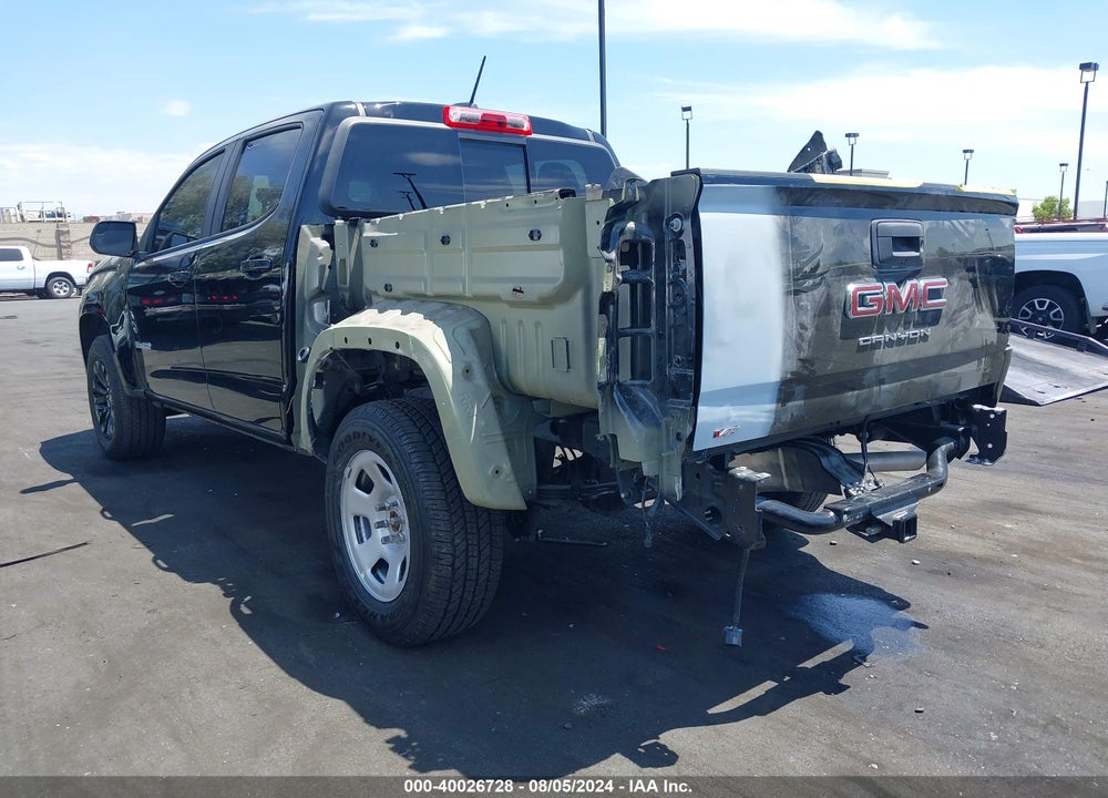 2022 GMC CANYON 2WD SHORT BOX ELEVATION VIN: 1GTG5CEN0N1198473