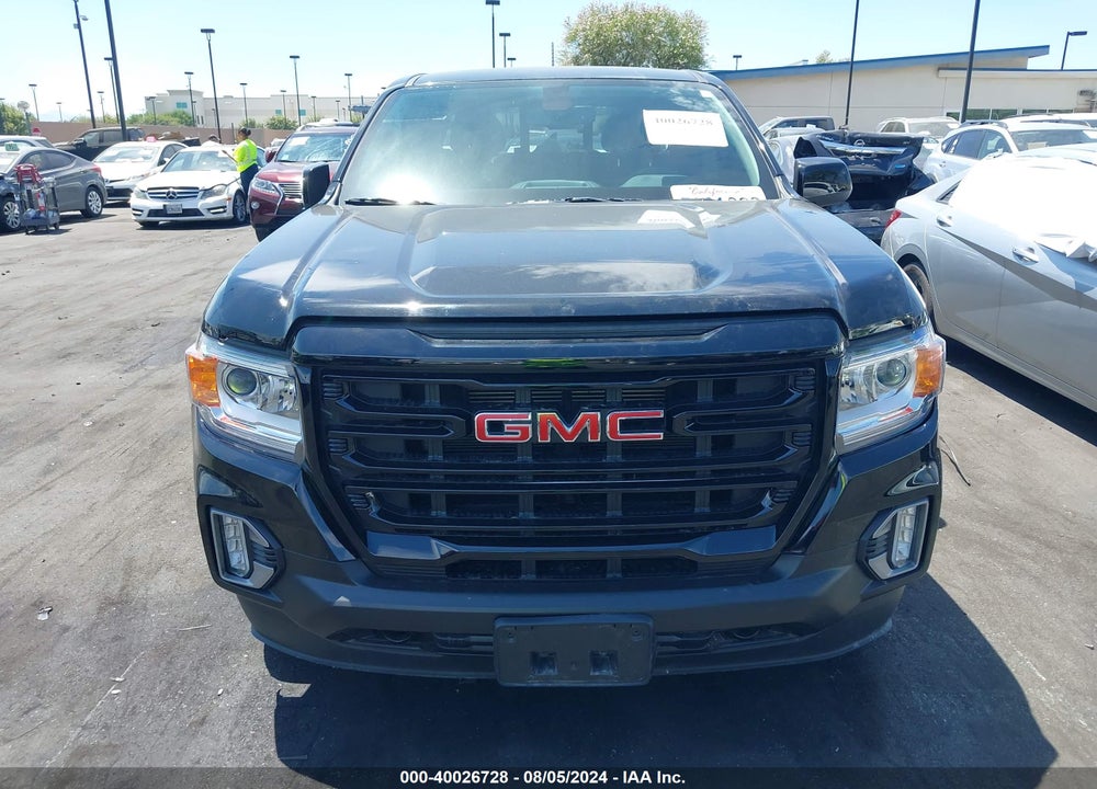 2022 GMC CANYON 2WD SHORT BOX ELEVATION VIN: 1GTG5CEN0N1198473