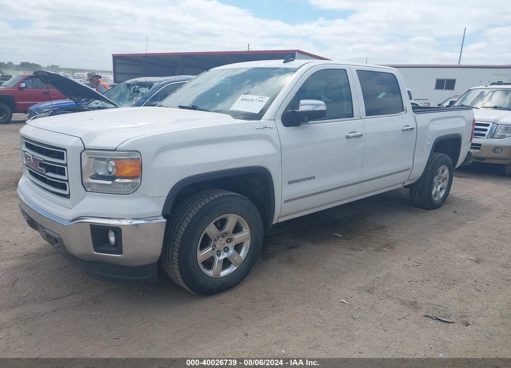 2014 GMC SIERRA 1500 SLT VIN: 3GTU2VEC4EG499609