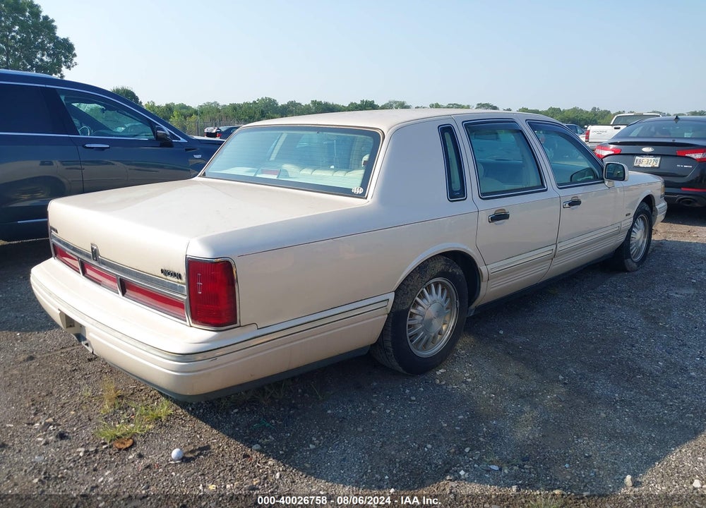 1995 LINCOLN TOWN CAR CARTIER VIN: 1LNLM83W7SY652971