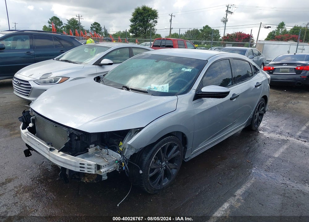 2017 HONDA CIVIC SPORT VIN: SHHFK7H47HU205606
