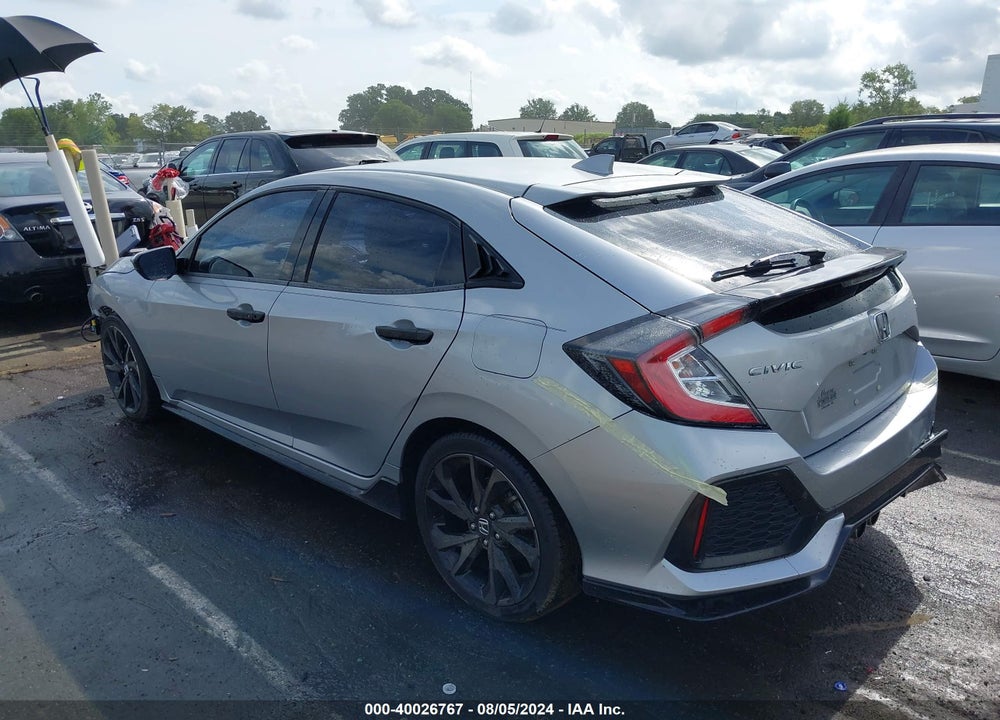2017 HONDA CIVIC SPORT VIN: SHHFK7H47HU205606