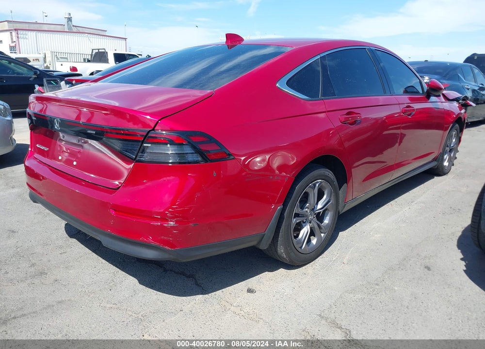 2023 HONDA ACCORD EX VIN: 1HGCY1F33PA058008