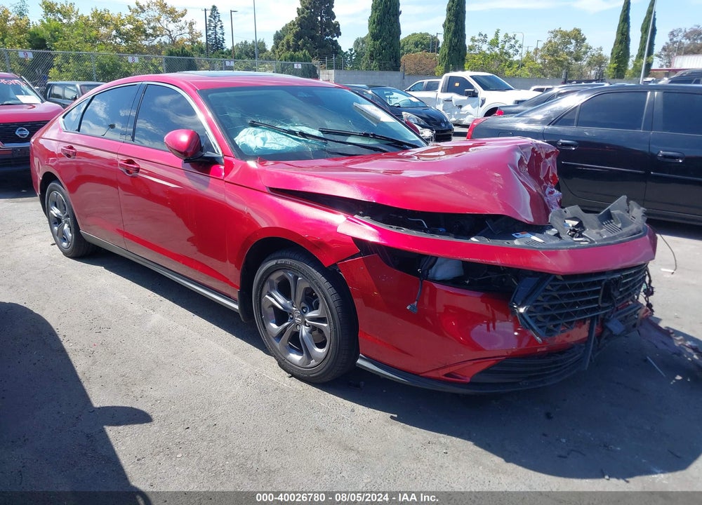2023 HONDA ACCORD EX VIN: 1HGCY1F33PA058008