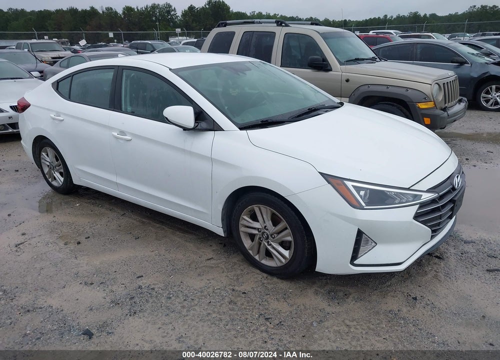 2019 HYUNDAI ELANTRA SEL VIN: 5NPD84LFXKH403720