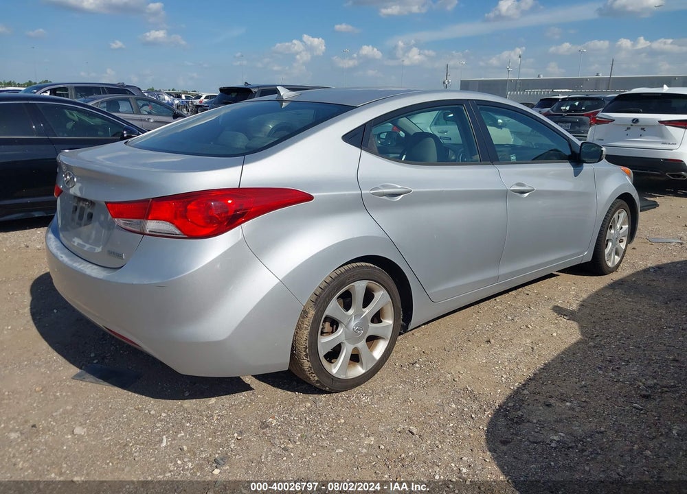 2012 HYUNDAI ELANTRA LIMITED (ULSAN PLANT) VIN: KMHDH4AE8CU239509