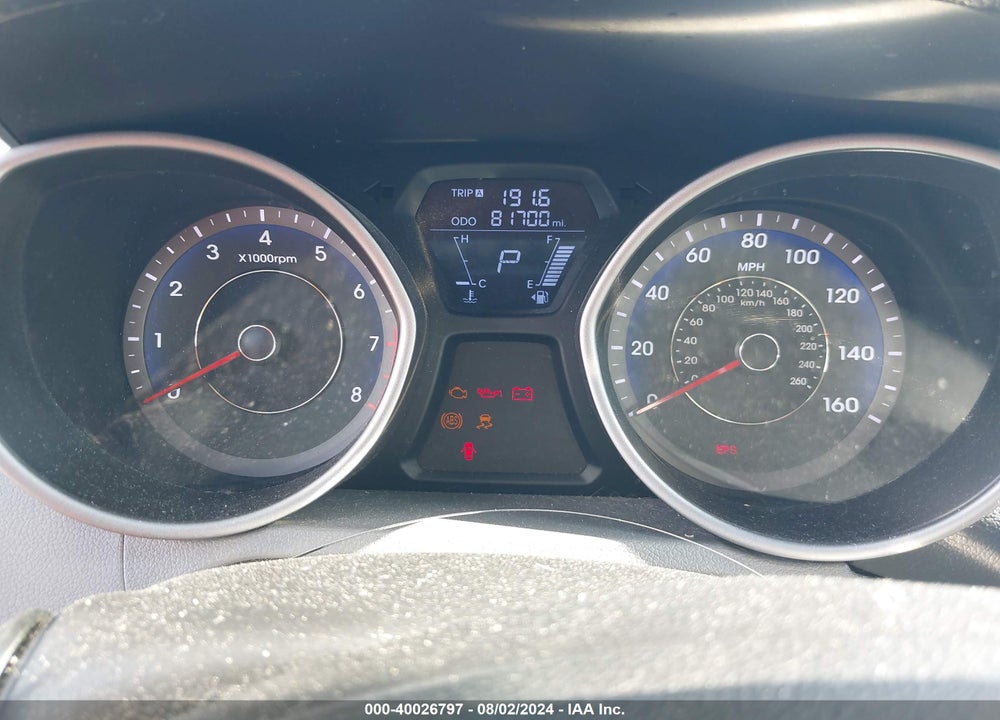 2012 HYUNDAI ELANTRA LIMITED (ULSAN PLANT) VIN: KMHDH4AE8CU239509