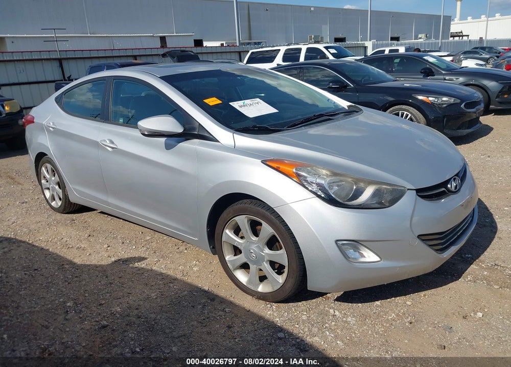 2012 HYUNDAI ELANTRA LIMITED (ULSAN PLANT) VIN: KMHDH4AE8CU239509