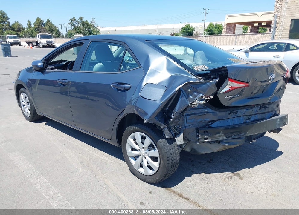 2014 TOYOTA COROLLA LE VIN: 5YFBURHE0EP152021