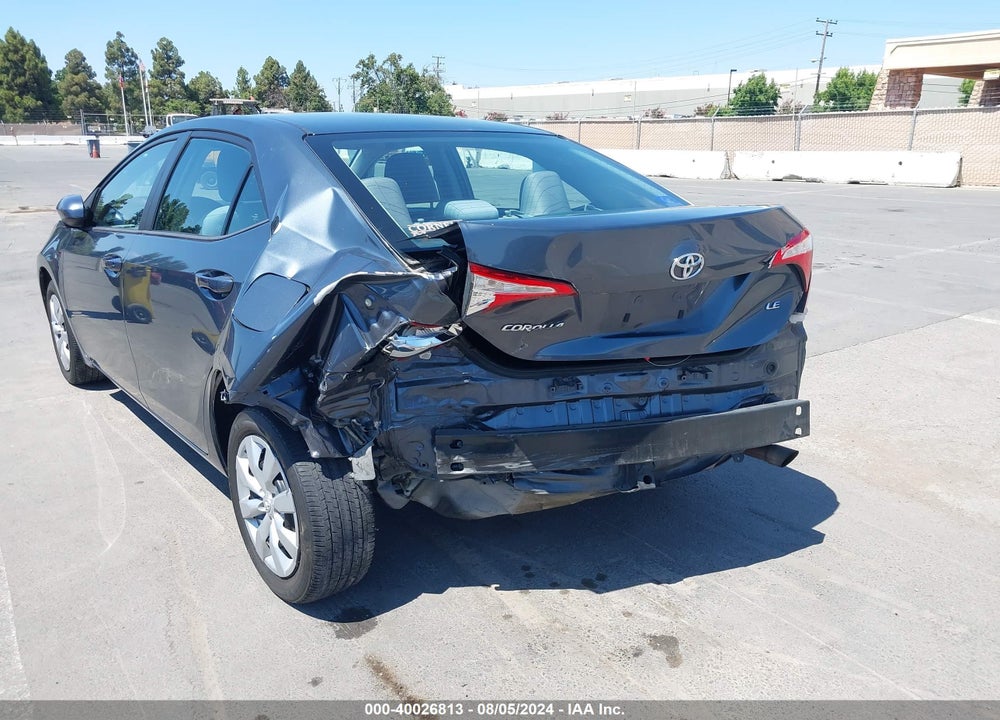 2014 TOYOTA COROLLA LE VIN: 5YFBURHE0EP152021