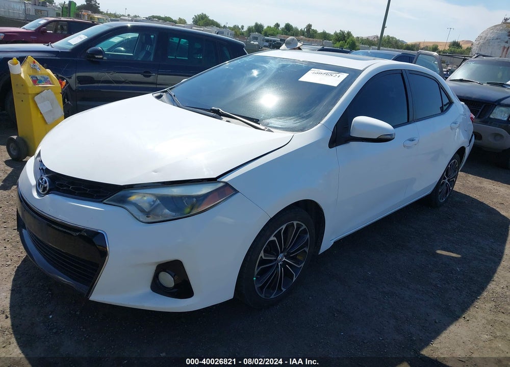 2014 TOYOTA COROLLA S PREMIUM VIN: 5YFBURHE9EP112942