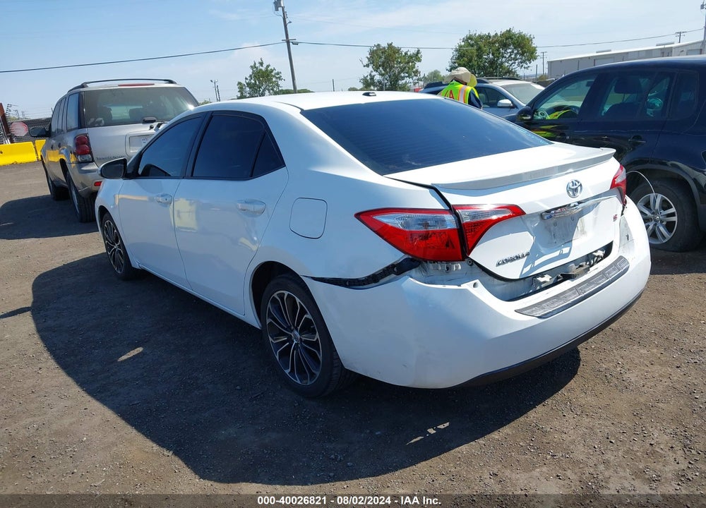 2014 TOYOTA COROLLA S PREMIUM VIN: 5YFBURHE9EP112942