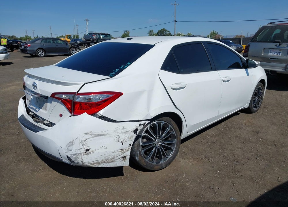 2014 TOYOTA COROLLA S PREMIUM VIN: 5YFBURHE9EP112942