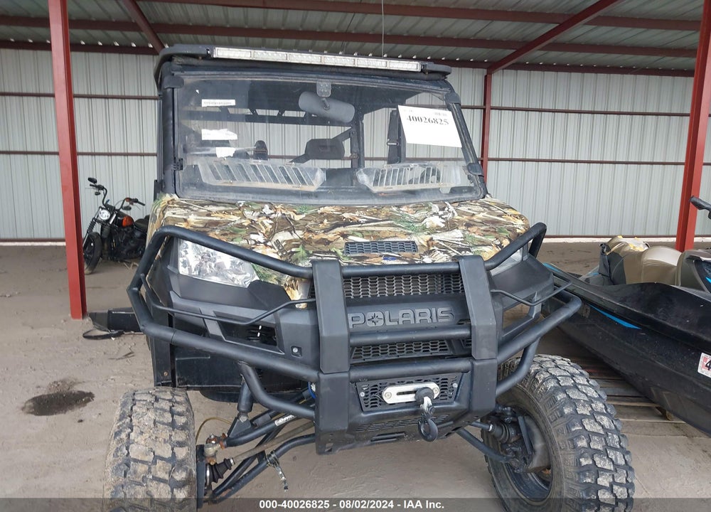 2016 POLARIS RANGER CREW XP 900-6 EPS VIN: 3NSRVE879GG826518