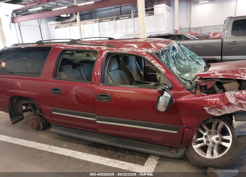 2005 CHEVROLET SUBURBAN 1500 LS VIN: 3GNFK16Z25G178292