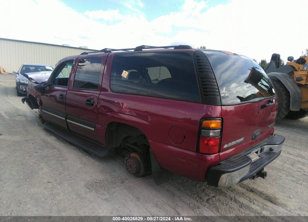 2005 CHEVROLET SUBURBAN 1500 LS VIN: 3GNFK16Z25G178292
