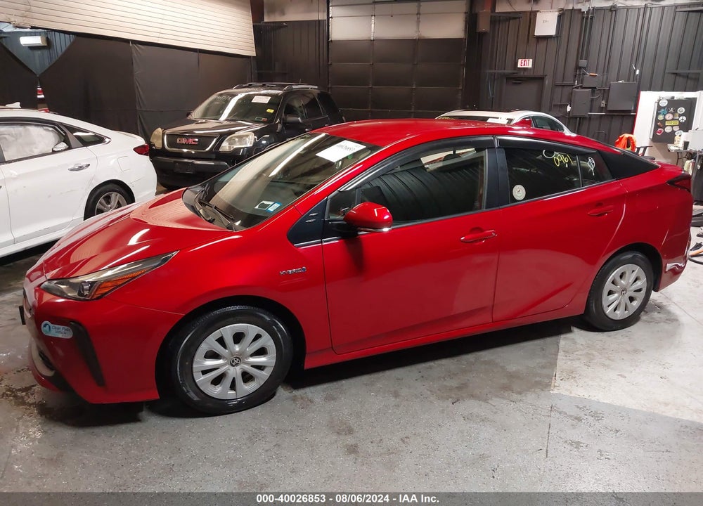 2019 TOYOTA PRIUS LE VIN: JTDKARFU3K3099287