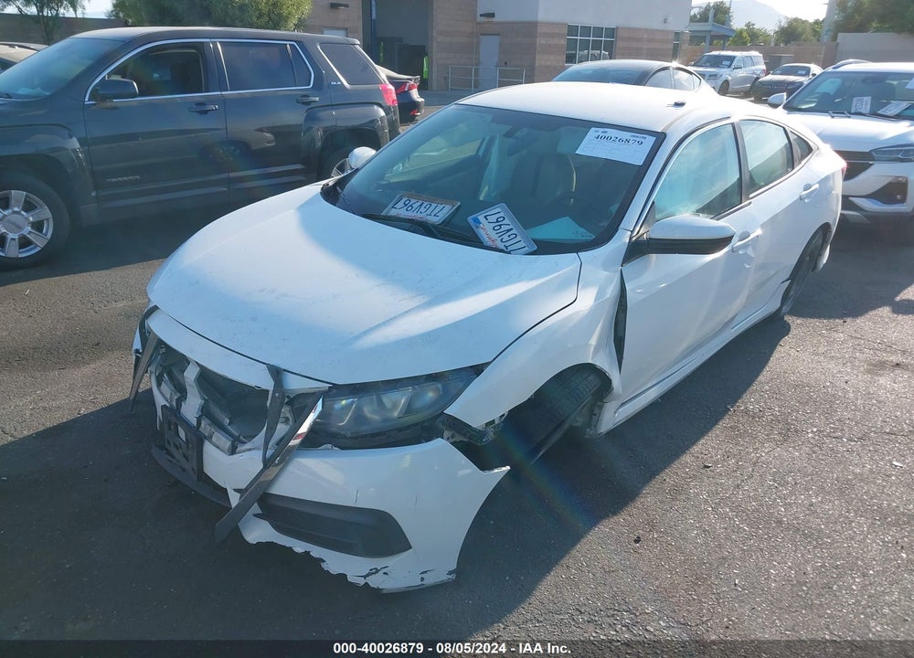 2016 HONDA CIVIC LX VIN: 2HGFC2F5XGH523064