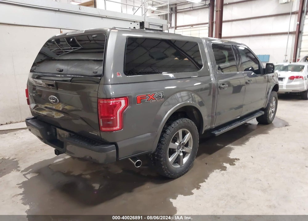 2015 FORD F-150 LARIAT VIN: 1FTEW1EF7FKD17164