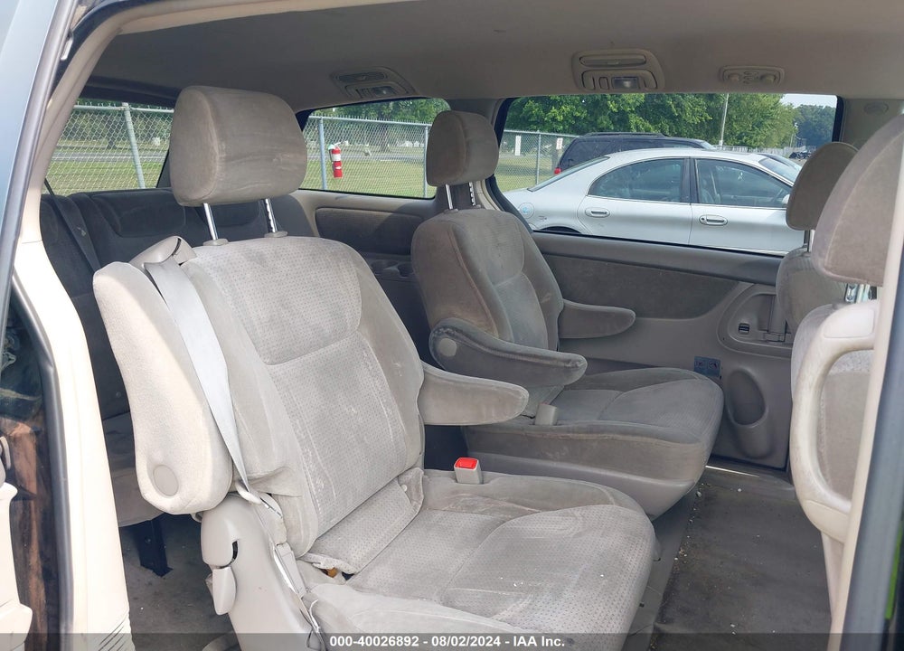 2008 TOYOTA SIENNA LE VIN: 5TDZK23C38S158960