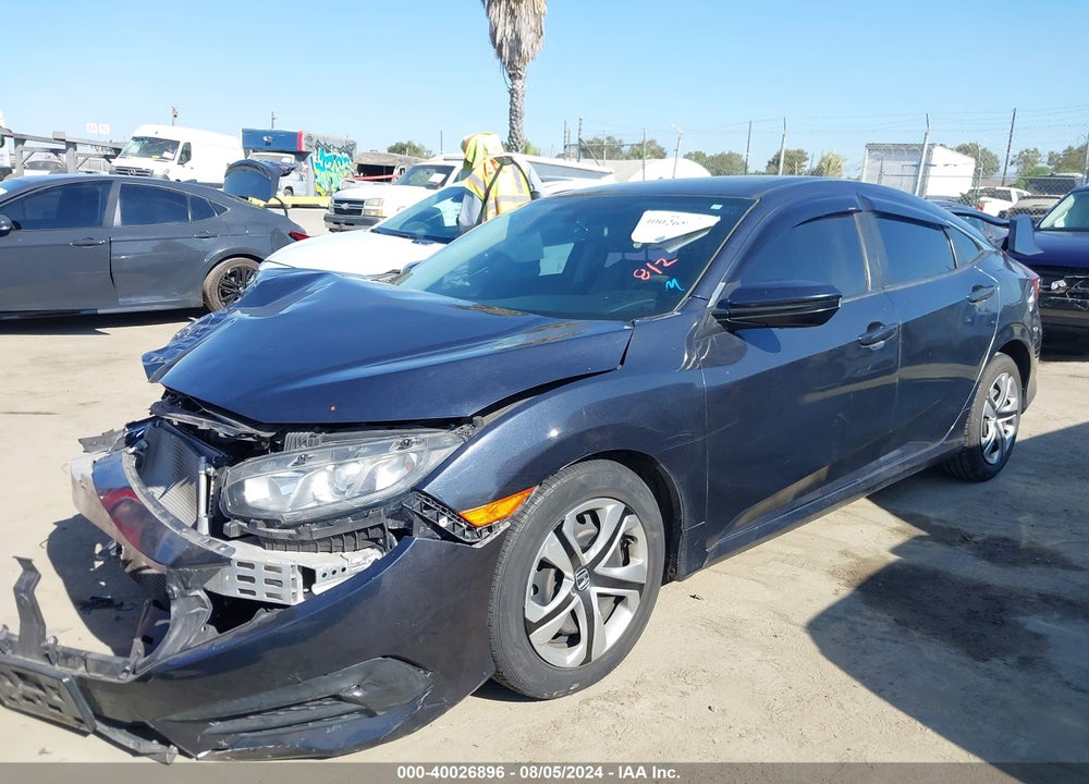 2017 HONDA CIVIC LX VIN: 2HGFC2F53HH509511