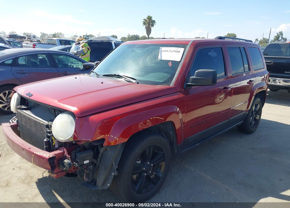 2014 JEEP PATRIOT ALTITUDE VIN: 1C4NJPBA0ED813999