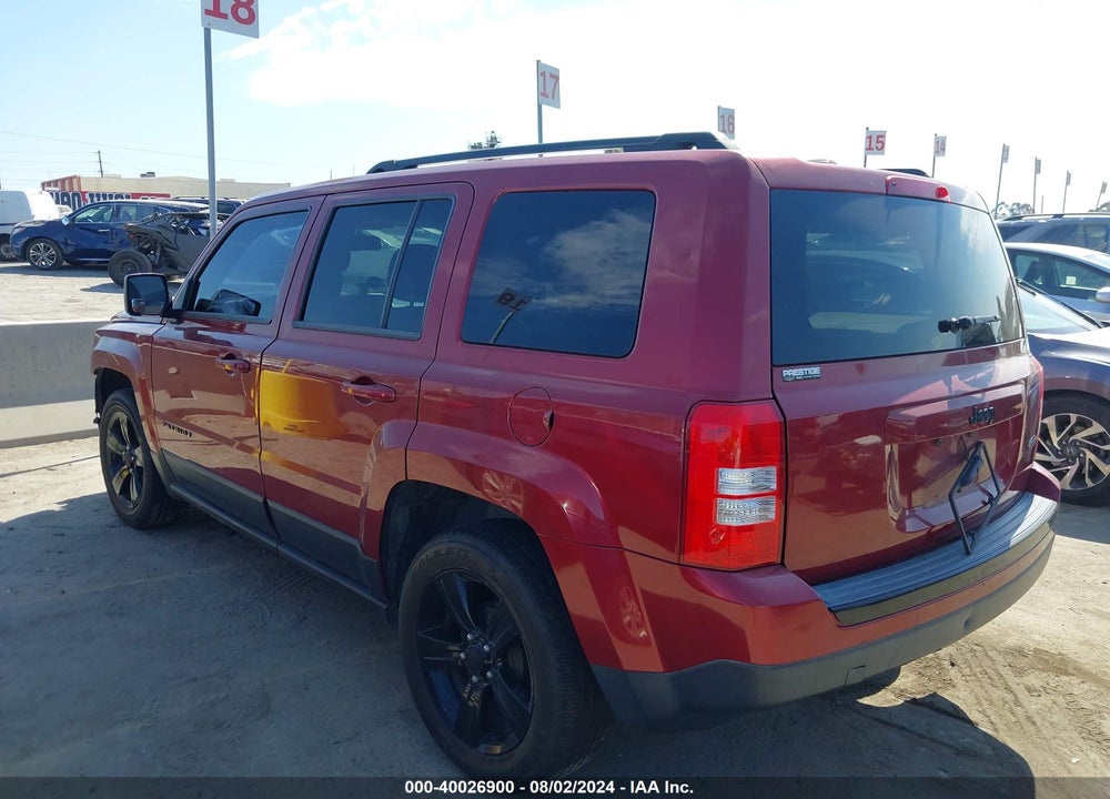 2014 JEEP PATRIOT ALTITUDE VIN: 1C4NJPBA0ED813999