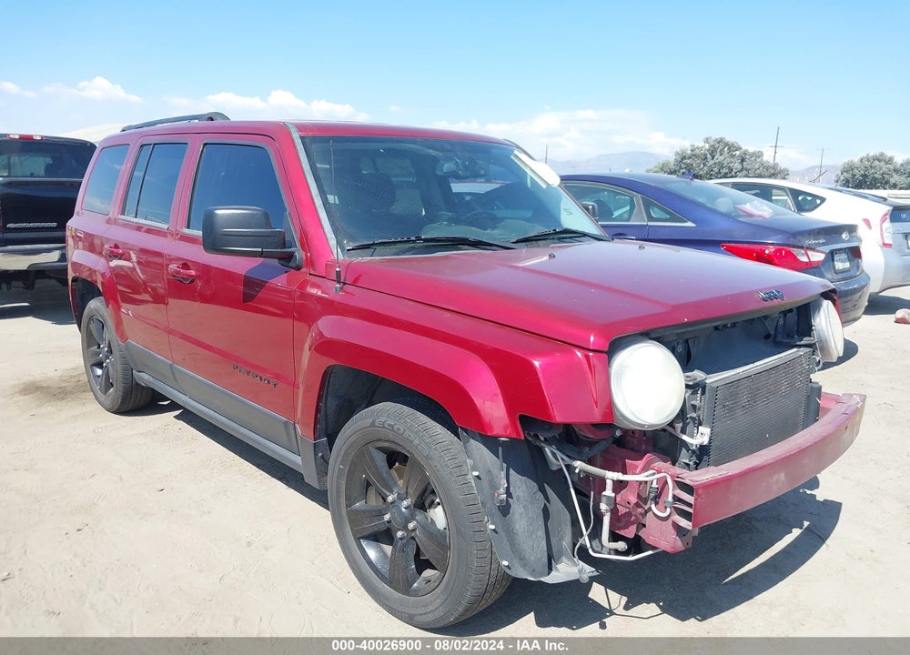 2014 JEEP PATRIOT ALTITUDE VIN: 1C4NJPBA0ED813999