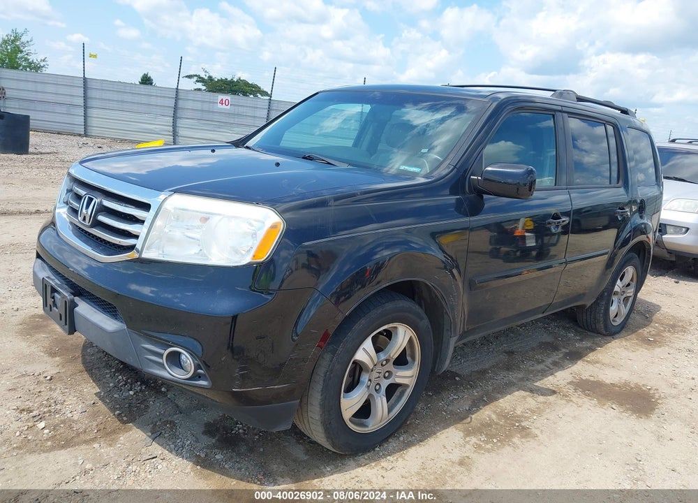 2012 HONDA PILOT EX-L VIN: 5FNYF4H65CB028965