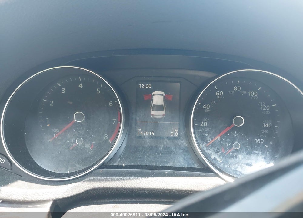 2017 VOLKSWAGEN PASSAT VIN: 1VWGT7A39HC008547