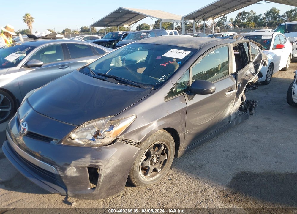 2012 TOYOTA PRIUS PLUG-IN VIN: JTDKN3DP5C3022663