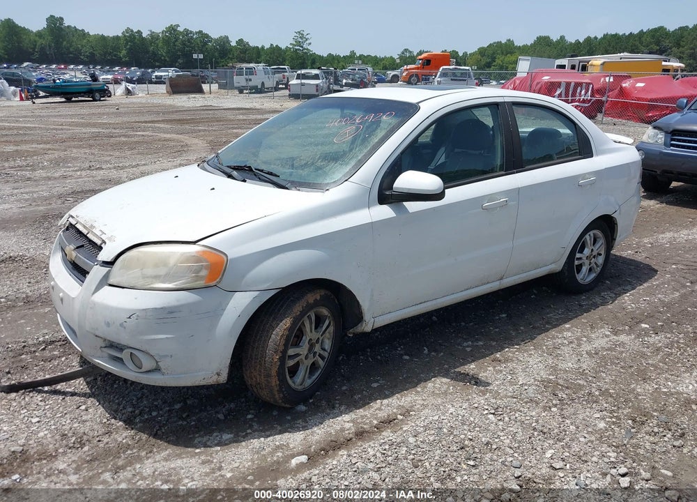 2011 CHEVROLET AVEO 2LT VIN: KL1TG5DE6BB129144