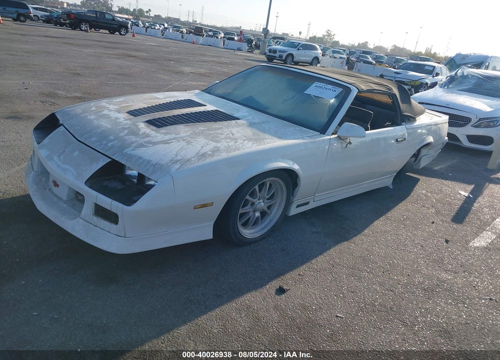 1989 CHEVROLET CAMARO VIN: 1G1FP31F6KL145435
