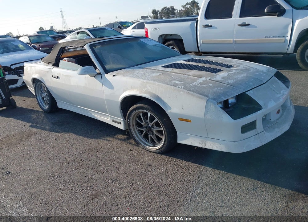 1989 CHEVROLET CAMARO VIN: 1G1FP31F6KL145435