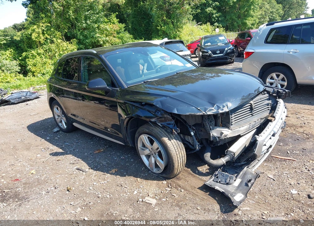 2018 AUDI Q5 2.0T PREMIUM/2.0T TECH PREMIUM VIN: WA1ANAFY4J2204101