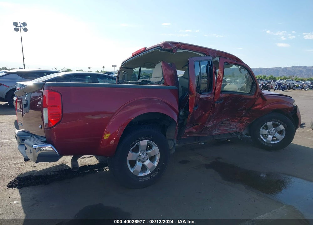 2013 NISSAN FRONTIER SV VIN: 1N6AD0ER3DN719636